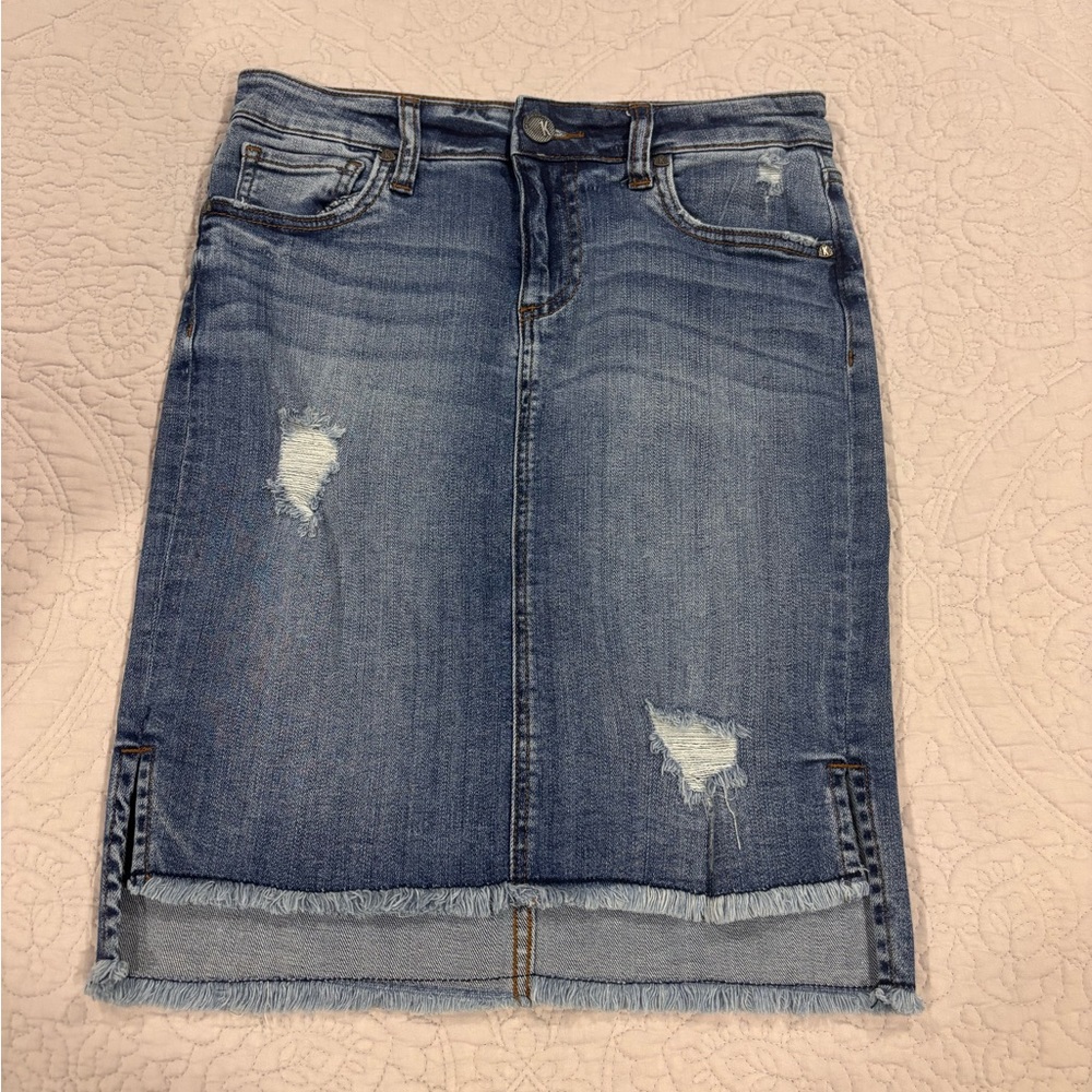Kut from the Kloth Connie Hi-Low Skirt - size 0